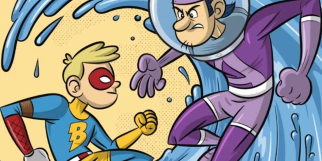 Hermanos adolescentes crean cómics para pagar la prótesis de brazo