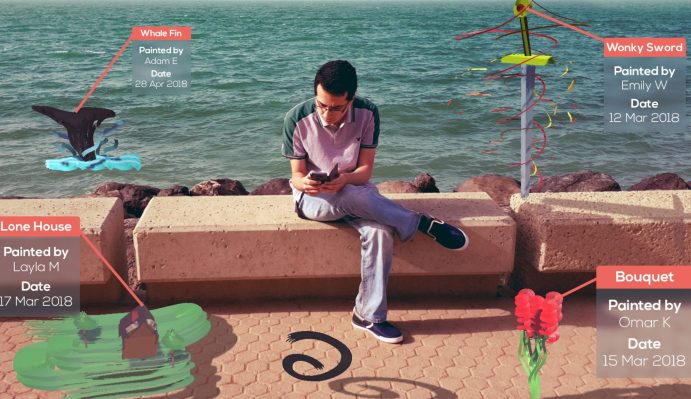 Hide 3D paintings anywhere with AR app Artopia