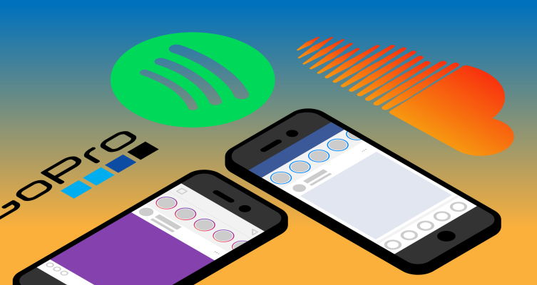 Historias de Facebook e Instagram abiertas para compartir desde otras aplicaciones