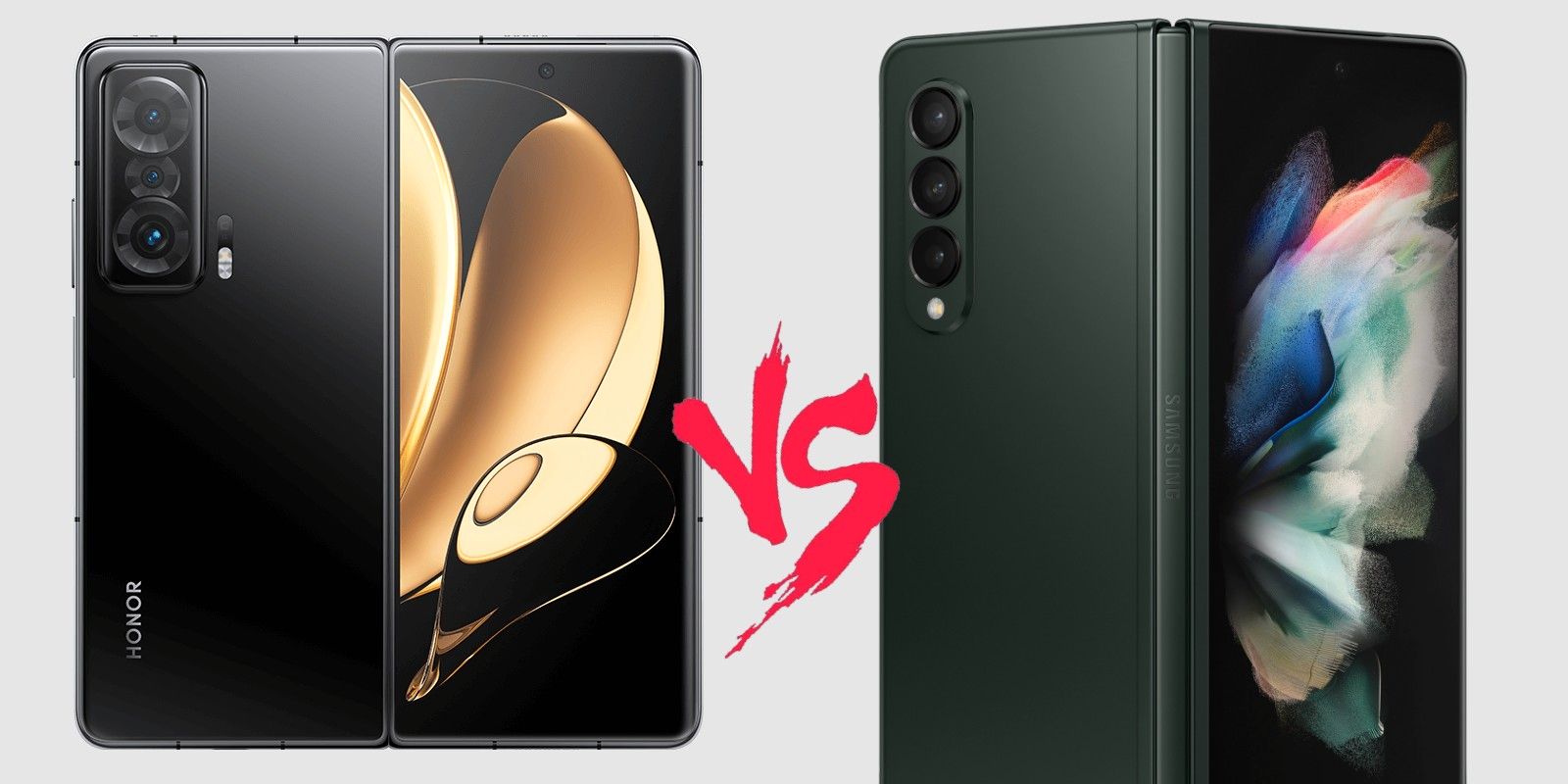 Honor Magia V vs. Galaxy Z Fold 3: ¿Cómo se comparan los dos teléfonos plegables?