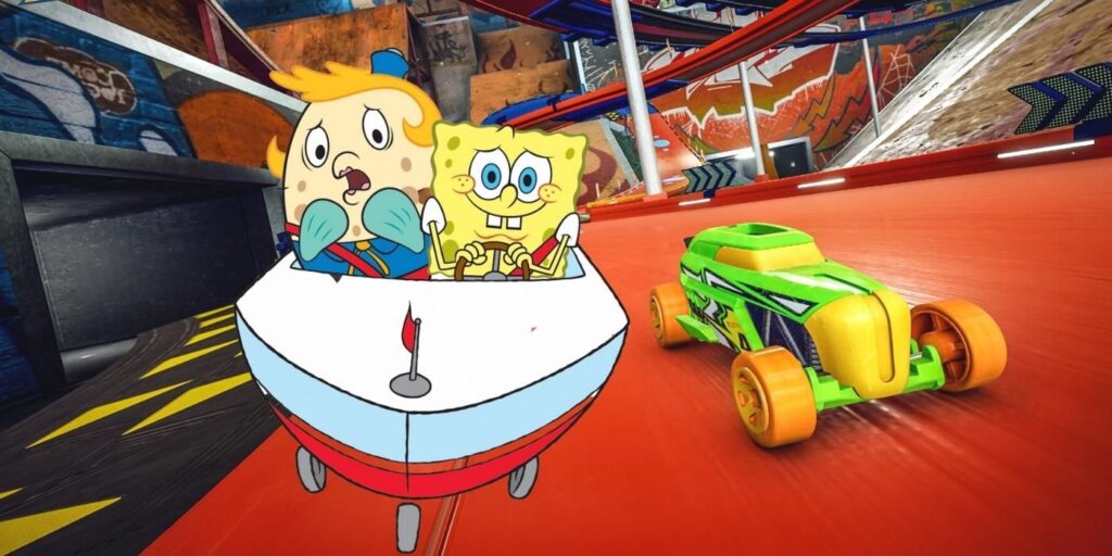 Hot Wheels Unleashed lanza temporada de carreras con temática de Bob Esponja