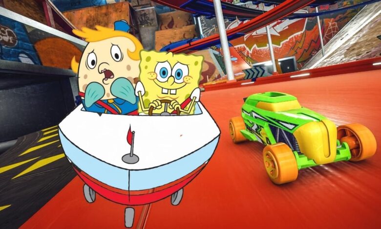 Hot Wheels Unleashed lanza temporada de carreras con temática de Bob Esponja