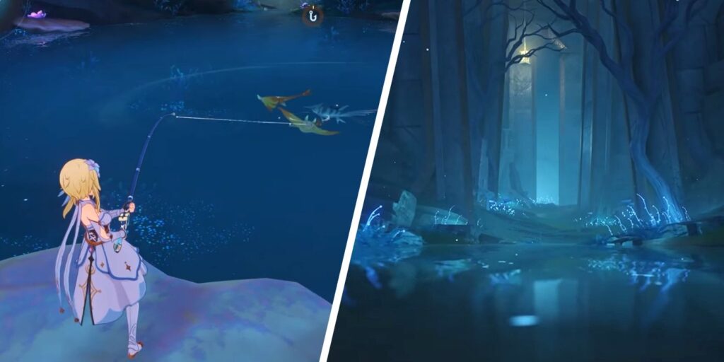 Impacto de Genshin: dónde encontrar todos los lugares de pesca en Enkanomiya