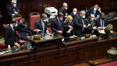 Italia se asoma al bloqueo en la elección de presidente y contempla ya pedir a Mattarella que repita