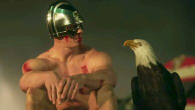 James Gunn bromea hilarante video de Eagle El meme es una fuga pacificadora