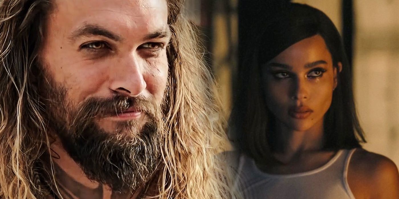 Jason Momoa apoya a su hijastra Zoë Kravitz con Sweet The Batman Post