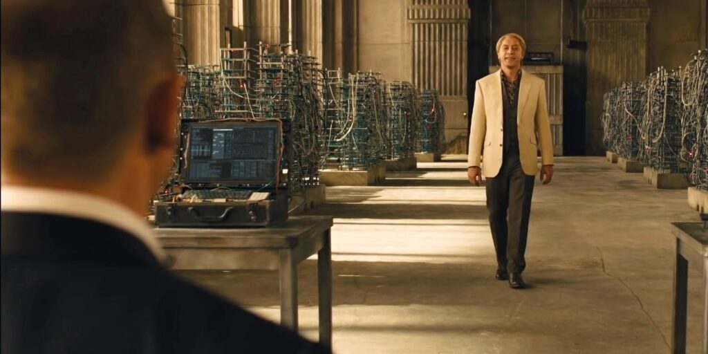 Javier Bardem estaba practicando su discurso de los Oscar durante la icónica escena de Skyfall