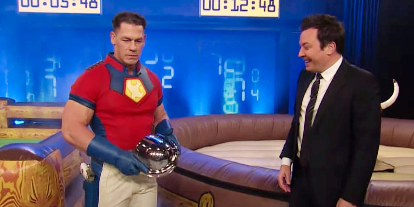 John Cena pierde su casco de pacificador ante Jimmy Fallon en un divertido video