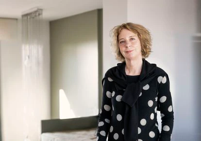 La arquitecta Julia Schulz-Dornburg, el día 18 en Barcelona.