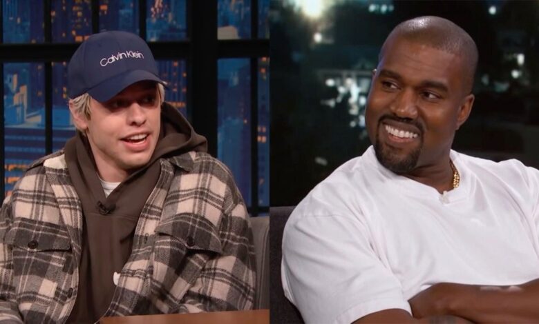 Kanye West Reportedly Spreading Salacious Rumors About Pete Davidson