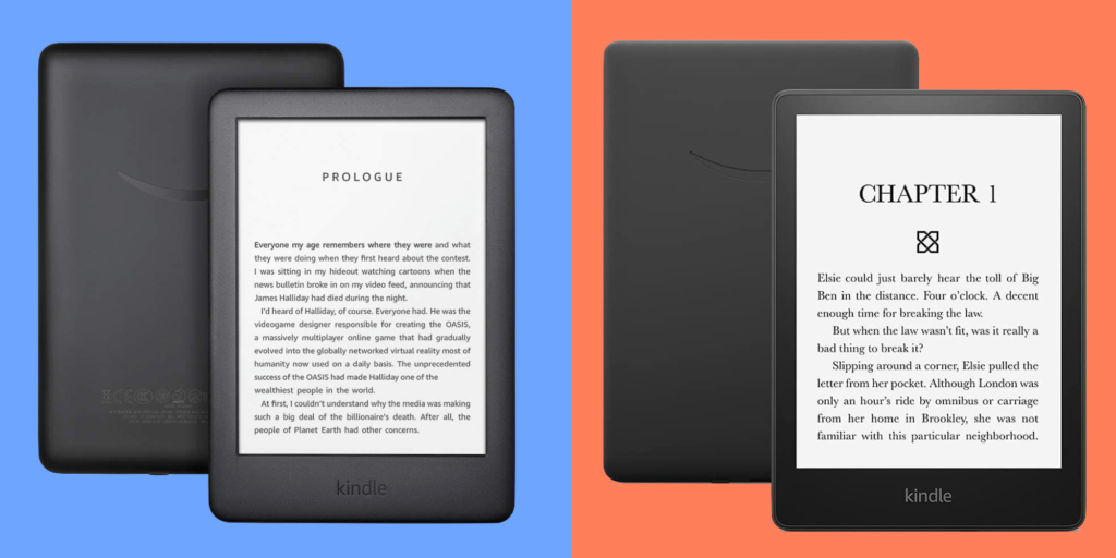 Kindle vs. Kindle Paperwhite: ¿Qué lector electrónico asequible debería comprar?