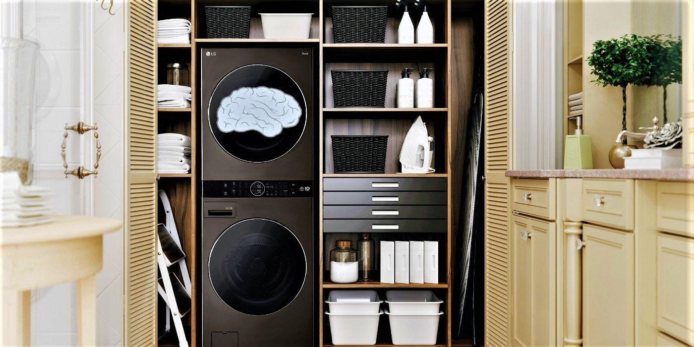 LG puso un cerebro de inteligencia artificial en una lavadora