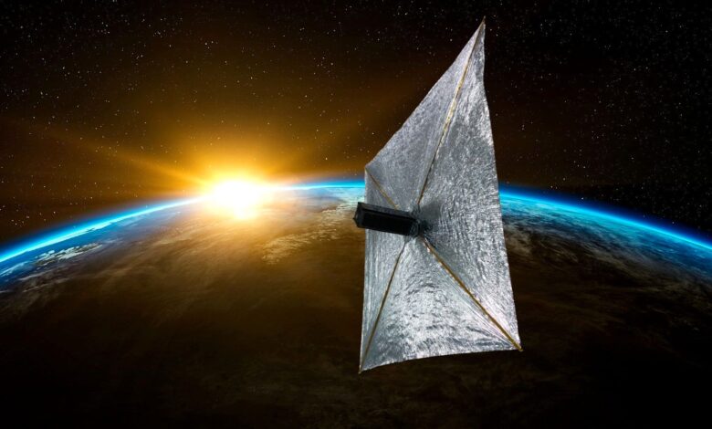La NASA va a perseguir un asteroide usando una vela solar