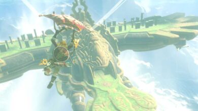 La bestia divina de Zelda BotW, Vah Medoh, evita graciosamente a los primeros atacantes