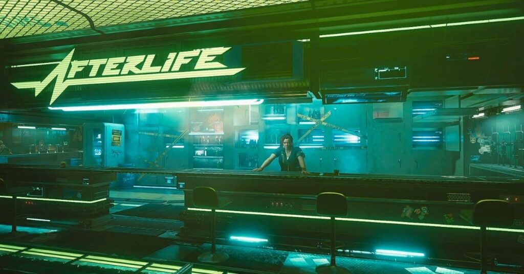 La comida de Cyberpunk 2077 está pidiendo cocina y sistemas de proveedores