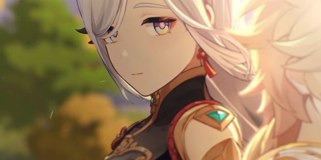 La demostración del personaje de Genshin Impact muestra a Shenhe en acción