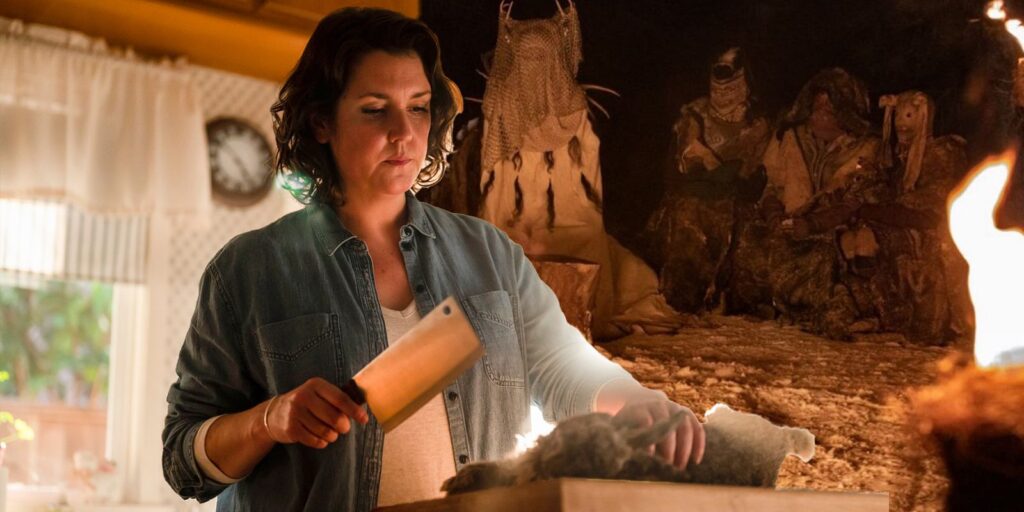 La estrella de Yellowjackets defiende la extraña reacción de Shauna [SPOILER]la muerte