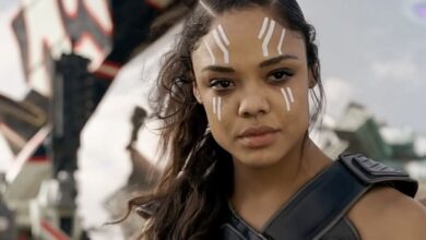 La foto del set de Captain Marvel 2 sugiere que la Valquiria de Tessa Thompson aparecerá