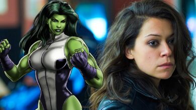 La foto del set de She-Hulk muestra la cabeza de MoCap terriblemente divertida de Tatiana Maslany