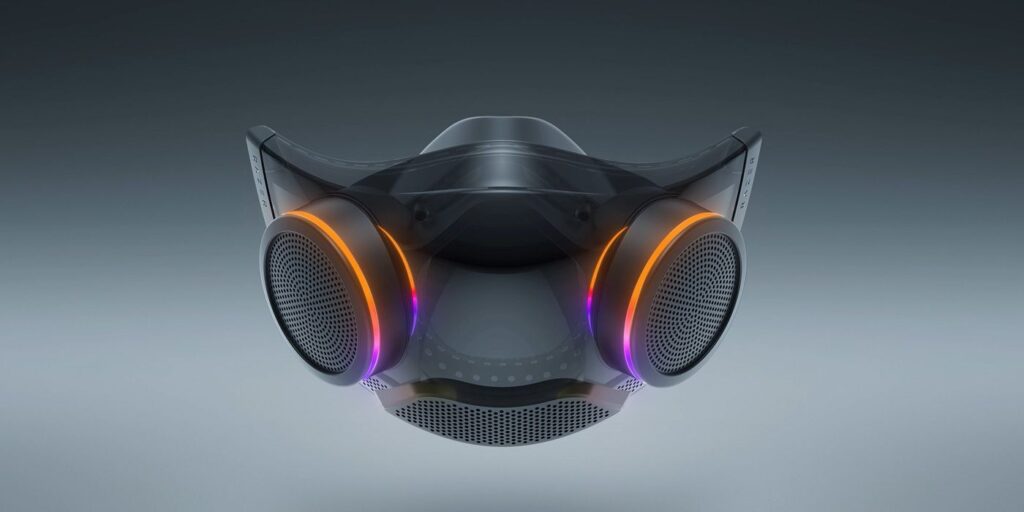 La máscara facial inteligente Zephyr de Razer está recibiendo una actualización profesional