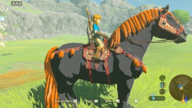 La pintura cómica del caballo de Breath of the Wild engaña a The Sheikah Slate