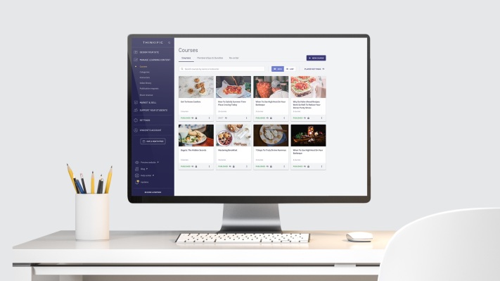 La plataforma de cursos en línea Thinkific recauda $ 22 millones