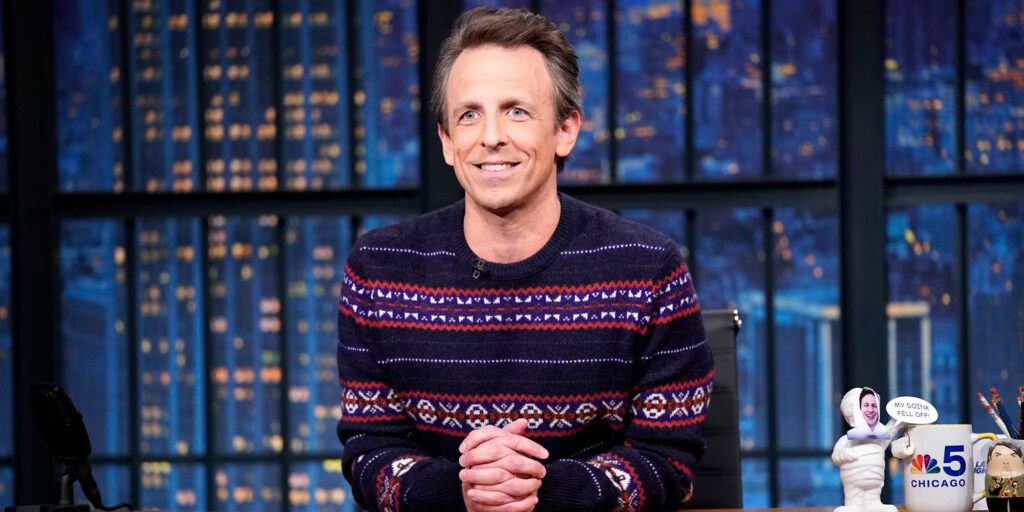 La producción del programa nocturno de Seth Meyers se cerró durante 1 semana