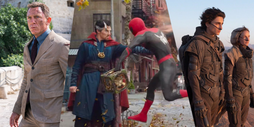 La taquilla de 2021 es un 101% más alta que la de 2020 (pero un 60% más baja que la de 2019)