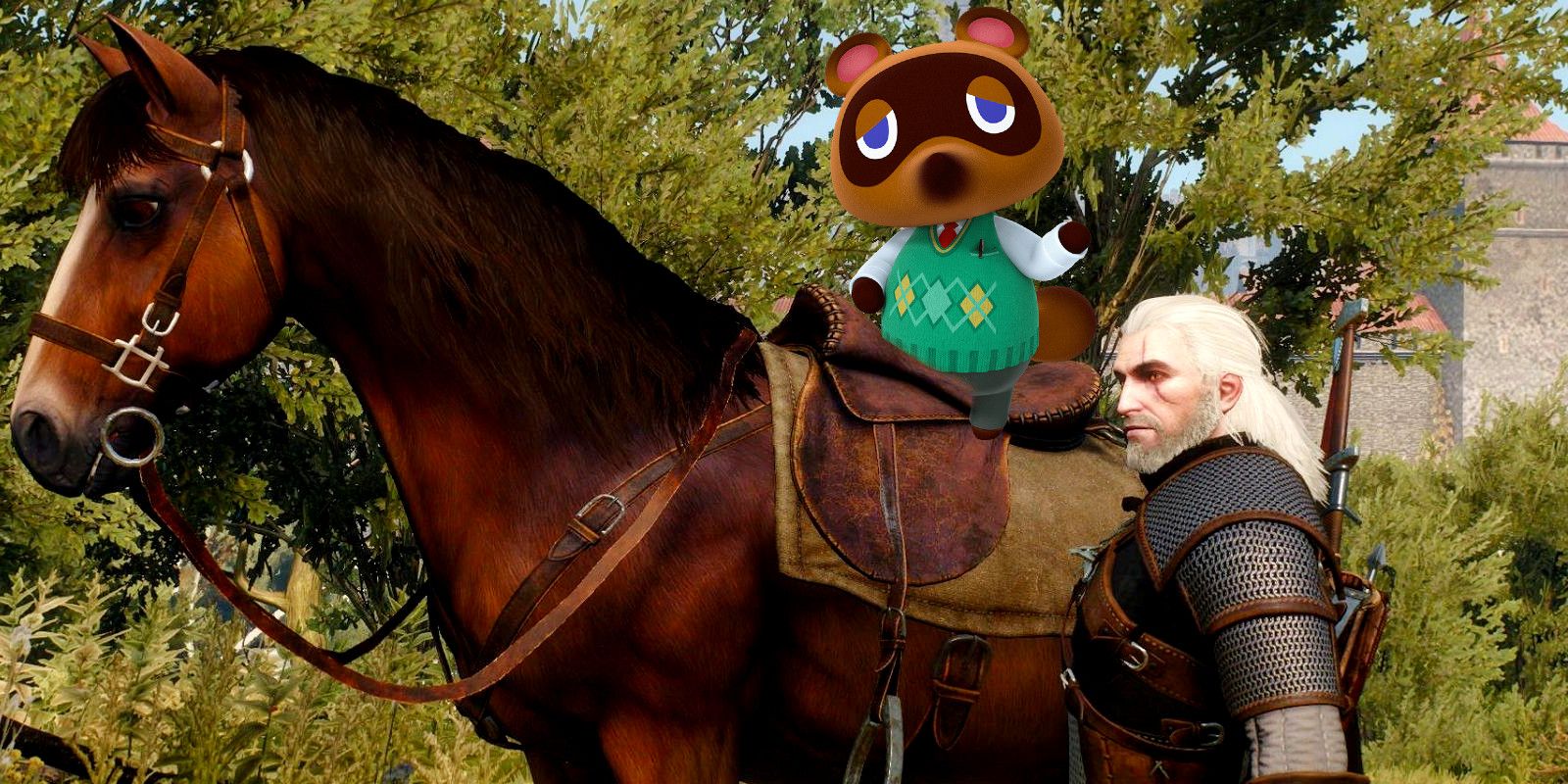 La teoría del juego Witcher 3 Horse Girl se muestra perfectamente en Animal Crossing Comic