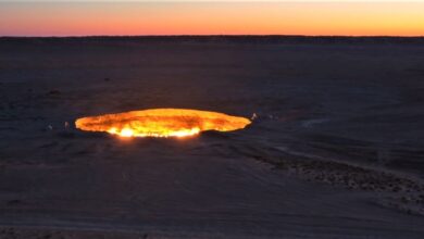 Las puertas del infierno son reales, pero quizás no por mucho tiempo