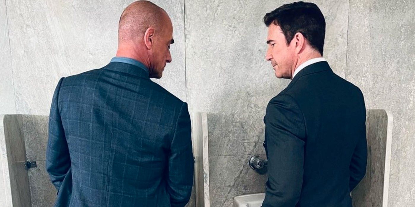 Ley y orden: Chris Meloni y Dylan McDermott se unen en una foto hilarantemente incómoda