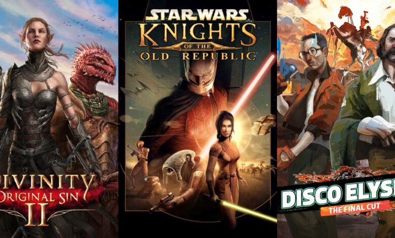 Los 10 mejores CRPG modernos, clasificados por metacríticos