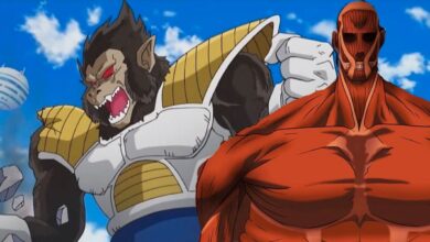 Los grandes simios de Dragon Ball destruirían el ataque a los gigantes de Titán