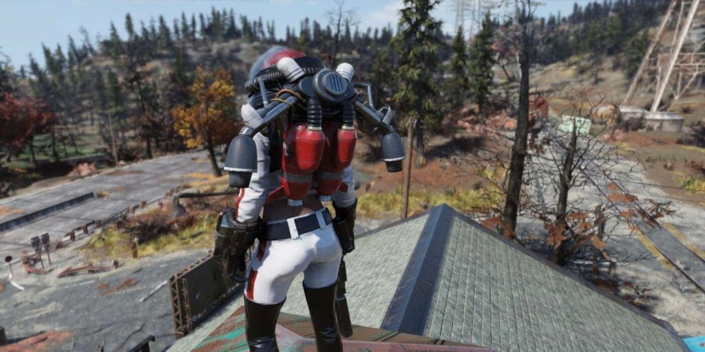Los jugadores de Fallout 76 descubren una falla ilimitada en el Jetpack durante un nuevo evento