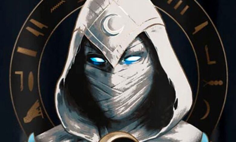 Los lazos egipcios de Moon Knight Origin Story son objeto de burlas en MCU Show Merch