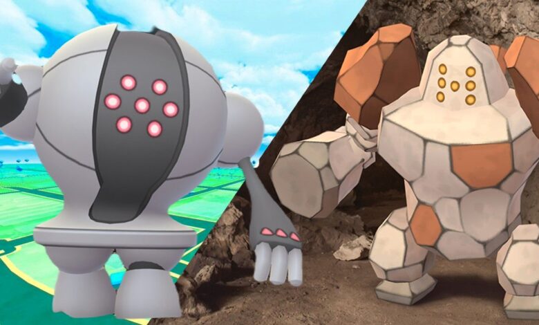 Los legendarios Regirock y Registeel de Pokémon GO regresan con incursiones de cinco estrellas
