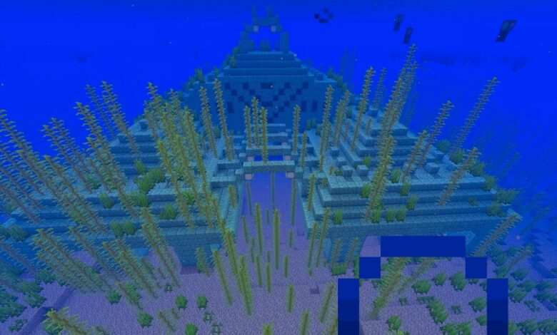 Los monumentos del océano de Minecraft obtienen un cambio de imagen opulento de Creative Player