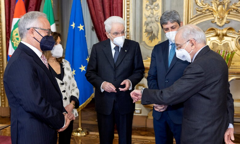 Los partidos italianos acuerdan que Mattarella repita como presidente de la República