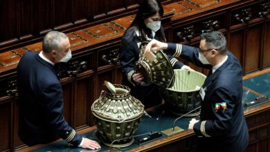 Los partidos italianos se debaten entre Draghi y Mattarella para ocupar la presidencia de la República