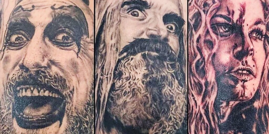 Los tatuajes de House of 1000 Corpses & Devil's Rejects obtienen la aprobación de Rob Zombie