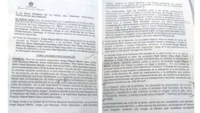 Petición fiscal en uno de los casos abiertos contra manifestantes por las protestas del 11 de julio.