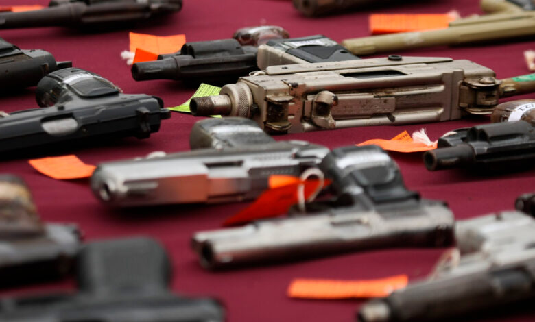 México y EU: Preparan doble fuego contra tráfico de armas