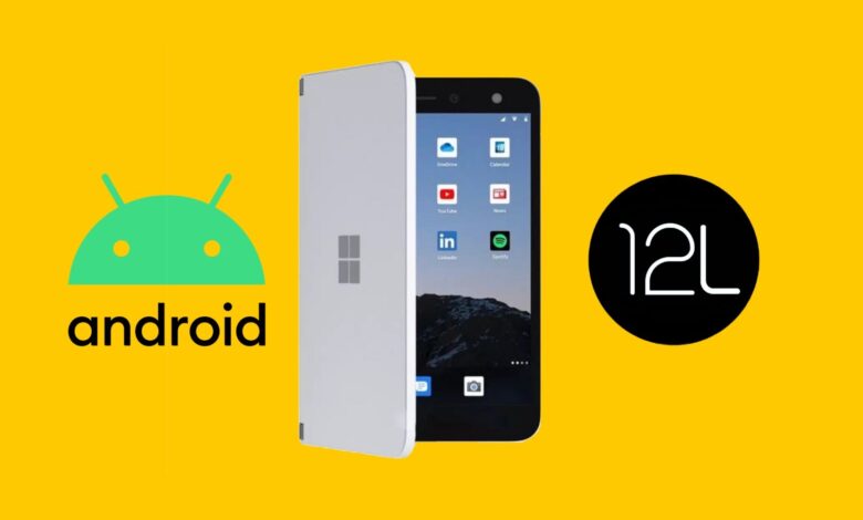 Microsoft apuesta a que Android 12L puede guardar su Surface Duo plegable