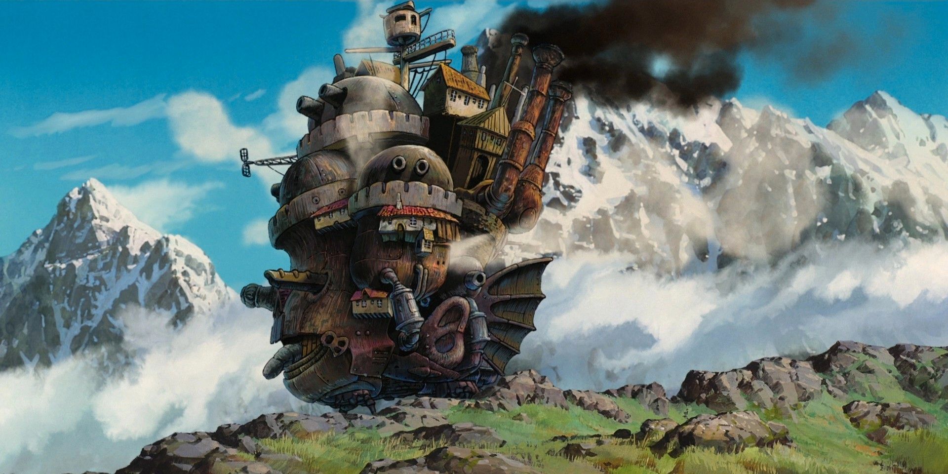 Minecraft Build recrea el castillo ambulante de Howl