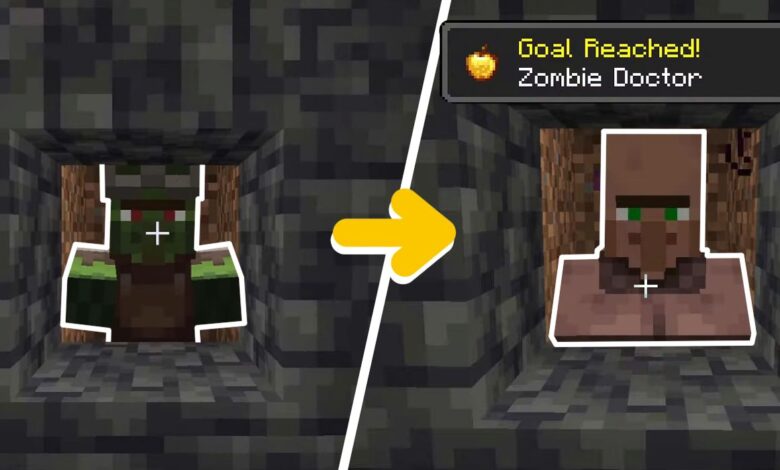 Minecraft: Cómo curar a los aldeanos zombis