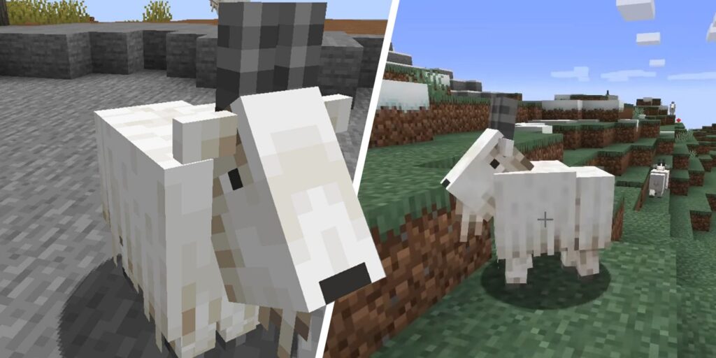 Minecraft: cómo encontrar cuernos de cabra (y para qué sirven)