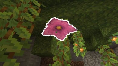 Minecraft: cómo obtener flores de esporas (y para qué sirve)