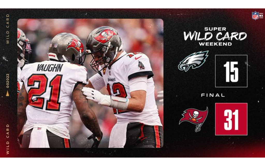 NFL: Avanza campeón Tampa Bay a la Ronda Divisional NFC | Video