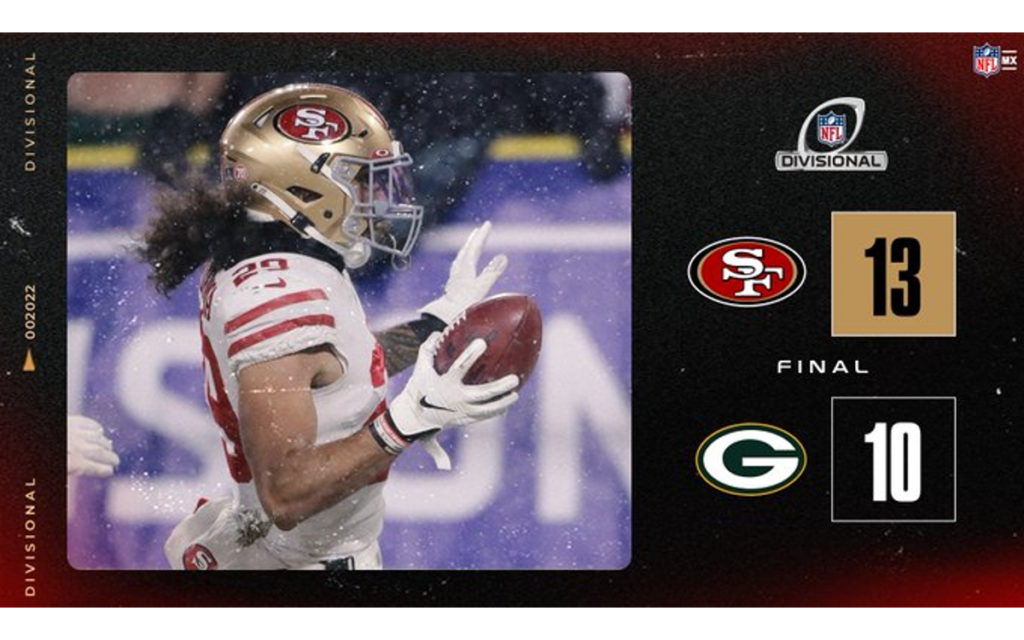 NFL: Entierran Niners a Empacadores en la nieve del Lambeau Field | Video