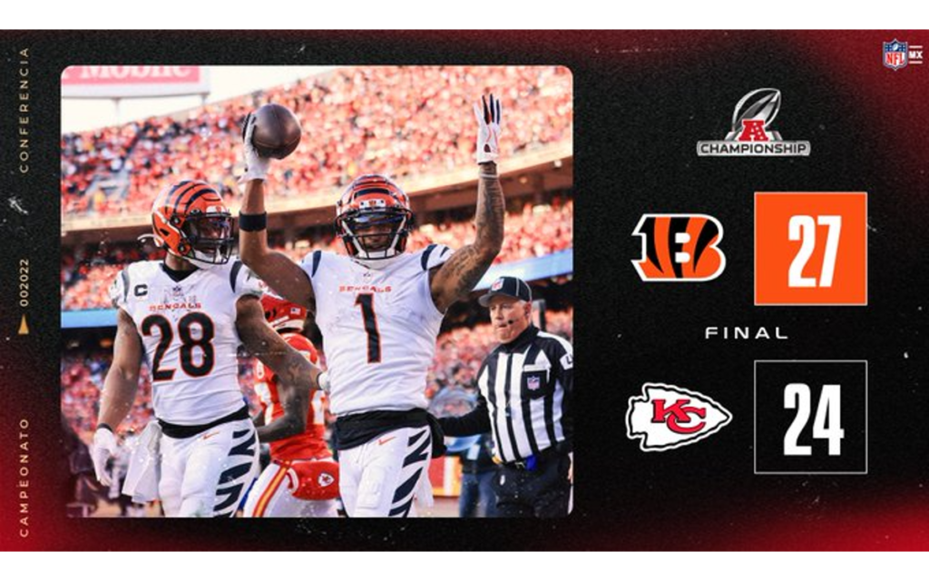NFL: Son Bengalíes campeones de la Conferencia Americana | Video